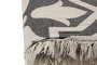 Mijölnir Lalezar Toalla de Playa Fouta Negro y Beige